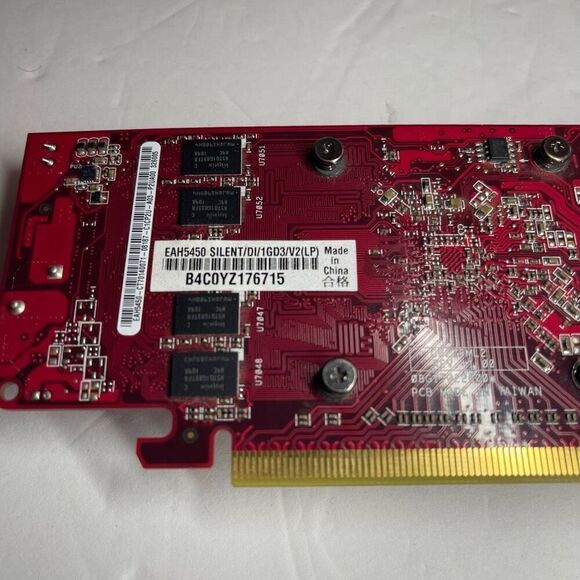 ASUS ATI Radeon HD 5450 Silent V2 1GB DDR3 1x DVI 1x HDMI 1x VGA Graphics Card - Picture 3 of 8